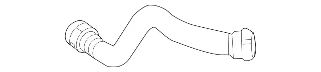 2535013601 - Radiator: Coolant Hose for Mercedes-Benz: GLC63 AMG, GLC63 AMG S Image image