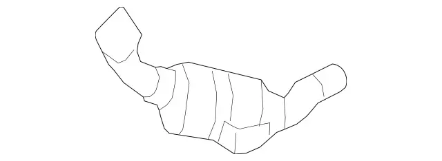 2124902047 - : Exhaust Gas Line for Mercedes-Benz Image