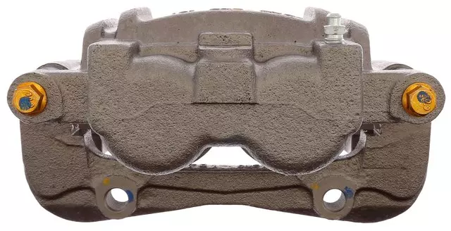 Front Passenger Side Disc Brake Caliper Assembly with Brake Pads(Friction Ready Coated), Remanufactured - GM (19424264)