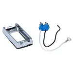 43980 - : Brackets For Small Rectangular Lights, Chrome Plated Kit for Grote Lighting Image