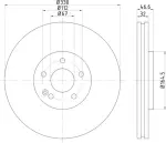 355123042 - : Disc Brake Rotor for Hella Pagid Image