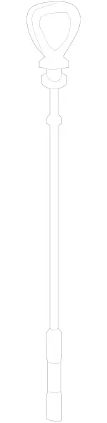 272010117264 - : Dipstick for Mercedes-Benz Image