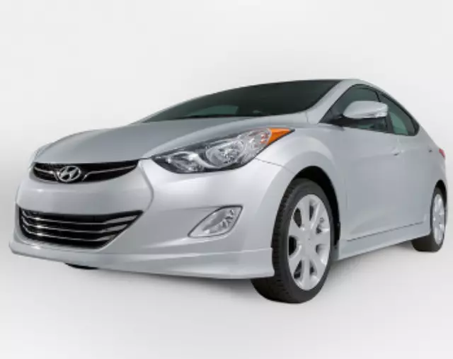 3XF30AB100P3G - Exterior: Body Kit, Front Bumper Skirt for Hyundai: Elantra, Genesis Coupe, Sonata Image