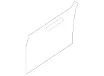 22368009029E38 - : Lower Cover for Mercedes-Benz Image