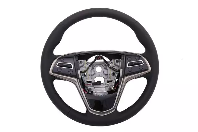 84372886 - : Part# 84372886 Jet Black Steering Wheel for Cadillac: ATS Image
