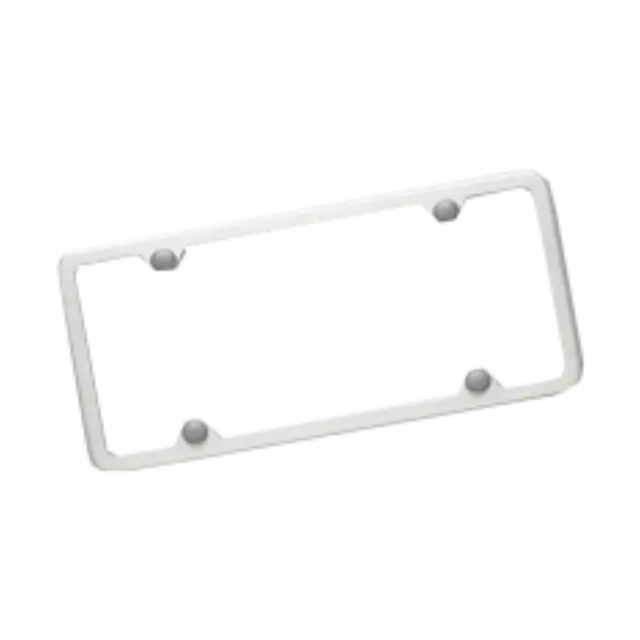 Slimline License Plate Frame With Audi Rings - Audi (ZAW-071-801-D)