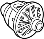 384217S000 - Universals &amp; Rear Axle: Differential Case for INFINITI: QX56, QX80 Image