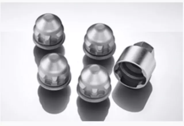 LR008794 - Suspension: Locking Wheel Nuts - Chrome Look Finish for Land Rover: Discovery Sport, LR2, Range Rover Velar Image
