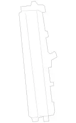 46383017027C45 - Body: Vent Assembly for Mercedes-Benz Image