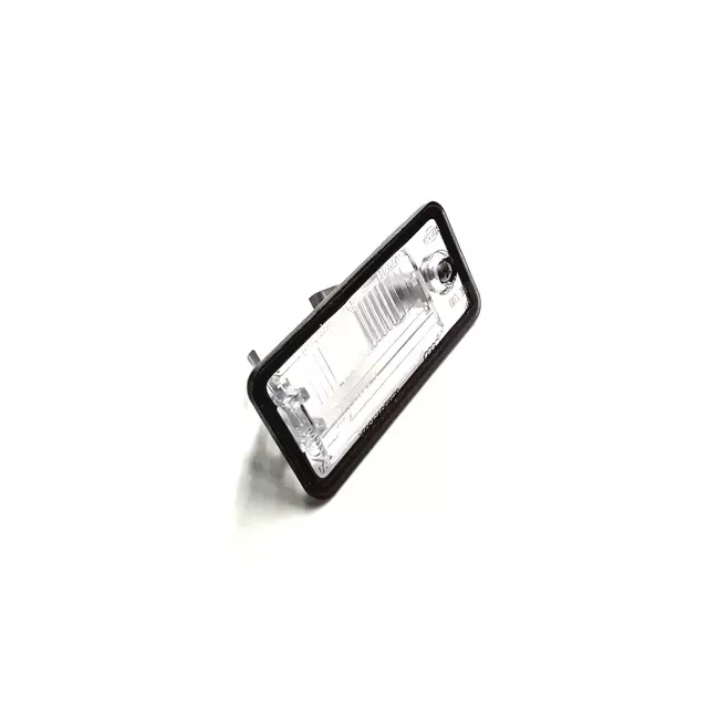 8E0943021B - Electrical: License Lamp for Audi: A3, A3 Quattro, A5, A5 Quattro, A6, A6 Quattro, A8 Quattro, Q7, S5, S6, S8 Image