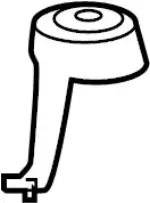 5547533P00 - Suspension: Housing Mount for INFINITI: J30, Q45 Image