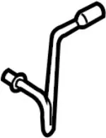 27283JK61A - HVAC: Inlet Pipe for INFINITI: FX35, FX37, FX50, QX70 Image