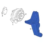 F67Z10A313AA - Electrical: Mount Bracket for Ford: Explorer | Mercury: Mountaineer Image