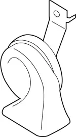256201V80A - Electrical: Low Note Horn for INFINITI: QX56, QX80 Image