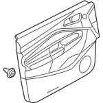 GJ5Z7823942BA - Body: Door Trim Panel for FORD Image