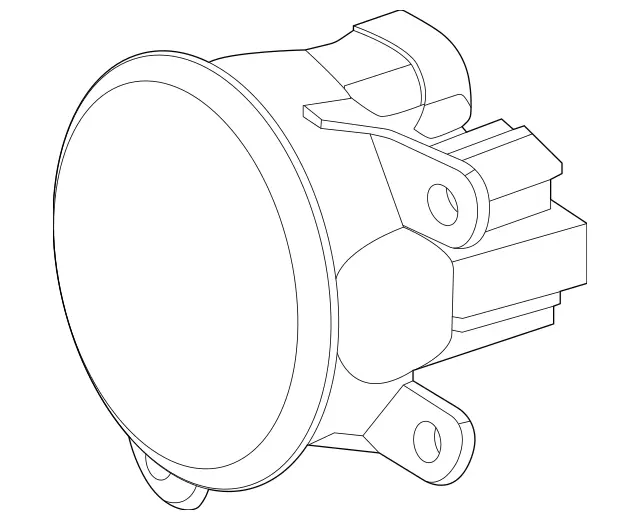 998202800 - Electrical System: Front Fog Lamp for Mercedes-Benz: GLA250, GLA35 AMG, GLA45 AMG, GLB250, GLB35 AMG Image image