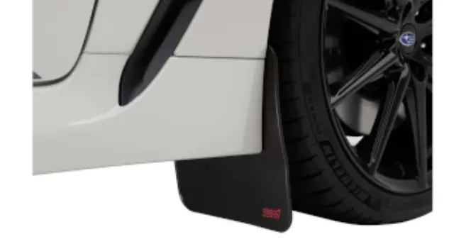 J101SCC100 - Exterior: Sti Mud Flaps - Black for Subaru Image