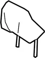 864005CA0B - Body: Headrest for Infiniti Image