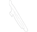 1718850423 - Attachment Parts: Cover for Mercedes-Benz: SLK280, SLK300 Image