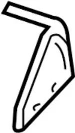 8830451E00 - Body: Cushion Assembly Hook for Infiniti Image