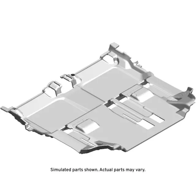 84827320 - : Black Rear Floor Panel Carpet for GM Image