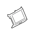 KB3Z2104302AA - Body: 2019-2023 Ford Ranger - Center Bezel for Ford: Ranger Image