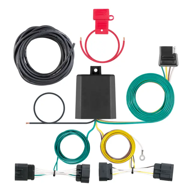 56336 - Electronics: Custom Wiring Harness, 4-Way Flat Output, Select Dodge Durango for CURT Image