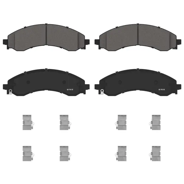 ZX2404 - Brakes &amp; Brake Parts: QuickStop Front Disc Brake Pad Set Semi-Metallic for WAGNER BRAKE Image