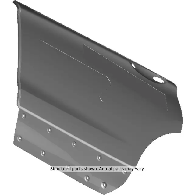 23141903 - : Passenger Side Rear Outer Door Panel with Stiffener and Deadener for Buick: Envision Image