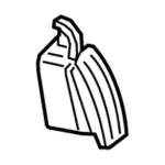 F1EZ19893BG - Body: Dashboard Air Vent for FORD Image