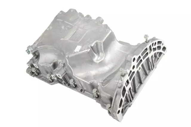12666374 - Engine: Oil Pan for Buick: Enclave, LaCrosse | Cadillac: SRX | Chevrolet: Captiva Sport, Equinox, Impala, Impala Limited, Malibu, Traverse | GMC: Acadia, Terrain | Pontiac: G6, Torrent | Saturn: Aura, Outlook, Vue Image