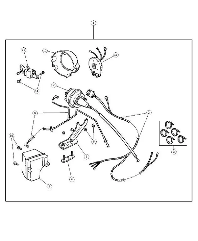 6101976 - Fuel: Hex Flange Head Screw for Mopar Image image