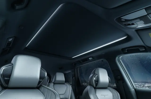 T99F37BA1A - Exterior: Panoramic Headliner Illumination for Infiniti Image