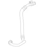 2055010124 - : Oil Cooler Line for Mercedes-Benz: C63 AMG, C63 AMG S Image