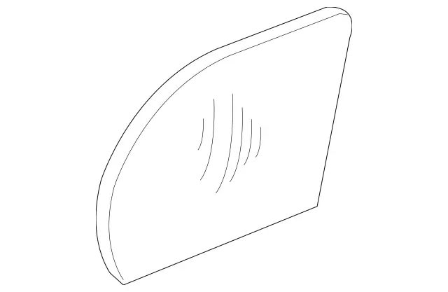 2038100721 - Front Doors: Mirror Glass for Mercedes-Benz: 180C, C230, C240, C280, C32 AMG, C320, C350, C55 AMG Image image