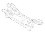 F1FZ5035D - Suspension: Cross-member for FORD Image