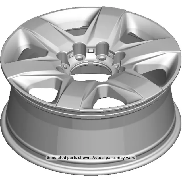 84742715 - : 2020-2024 Chevrolet - 20x8.5 Aluminum Wheel for Chevrolet: Silverado 2500 HD, Silverado 3500 HD Image
