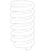 2133213504 - : Helical Spring for Mercedes-Benz Image