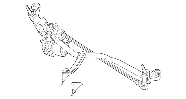 2908204300 - : Wiper System for Mercedes-Benz Image