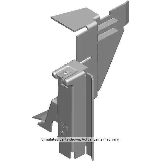 23153519 - : Passenger Side Upper Radiator Air Baffle for Cadillac: CT6 Image