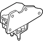 HL3Z6038E - : Motor Mount for Ford: F-150 Image