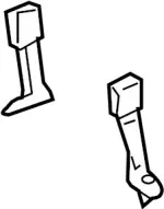 88842AC704 - : Buckle for INFINITI: G35 Image