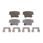 OEX1057B - : OEX Rear Disc Brake Pad Set Premium Ceramic for WAGNER BRAKE Image