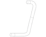 211997048264 - : Power Steering Return Hose for Mercedes-Benz Image