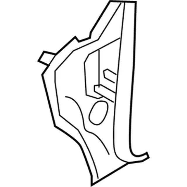 7T4Z7802038A - Body: Side Panel for Ford: Edge | Lincoln: MKX Image