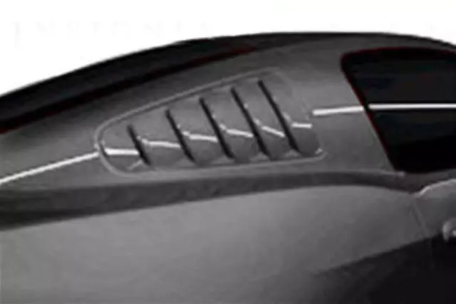 AR3Z63280B10AA - Body: Louvers, Quarter Window, Primed for Ford: Mustang Image