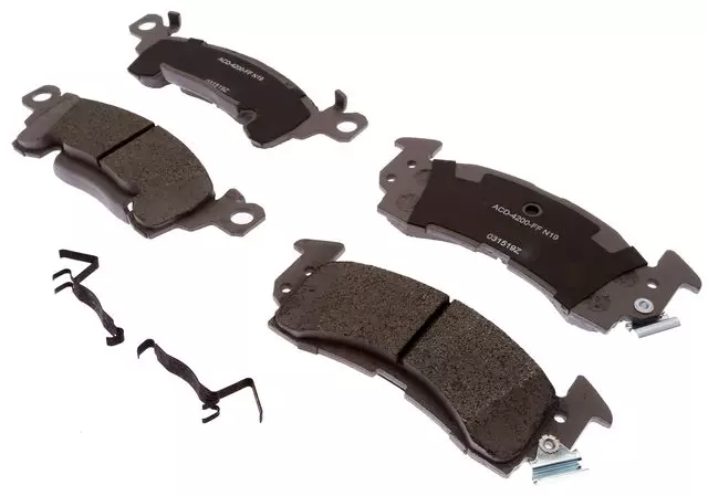 14D52MH - Brake: Brake Pad Set for Buick: Commercial Chassis, Electra, LeSabre, Roadmaster | Cadillac: Brougham, Commercial Chassis, DeVille, Fleetwood | Chevrolet: Astro, Blazer, C/K Pickup, Caprice, Commercial Chassis, G10, G20, G30, Impala, K5 Blazer, P20, R10, R20, Suburban C10, Suburban C20, Suburban K10, Suburban K20, Suburban R10, Suburban R1500, Suburban R20, Suburban V10, Suburban V1500, Suburban V20, V10, V20 | GMC: C1500 Pickup, C2500 Pickup, G1500, G2500, G3500, Jimmy, K1500 Pickup, K2500 Pickup, P2500, R1500 Pickup, R2500 Pickup, Safari, Suburban C1500, Suburban C2500, Suburban K1500, Suburban K2500, Suburban R1500, Suburban R2500, V1500, V1500 Suburban, V2500, V2500 Suburban | Jeep: Grand Wagoneer, J10, J20 | Oldsmobile: 98, Custom Cruiser, Delta 88 | Pontiac: Parisienne, Safari Image