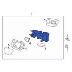 ML3Z17682AA - Body: Mirror for Ford Image