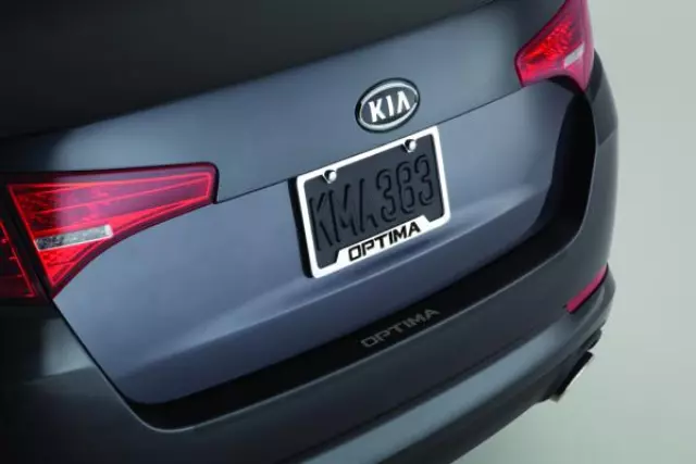 2T031ADU00 - Exterior: Bumper, Rear, Applique for Kia Image