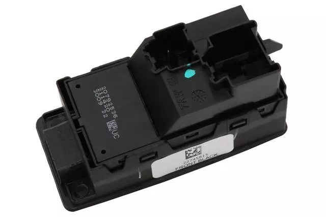 22745815 - : Jet Black Front Passenger Side Door Window Switch Bezel for GM Image